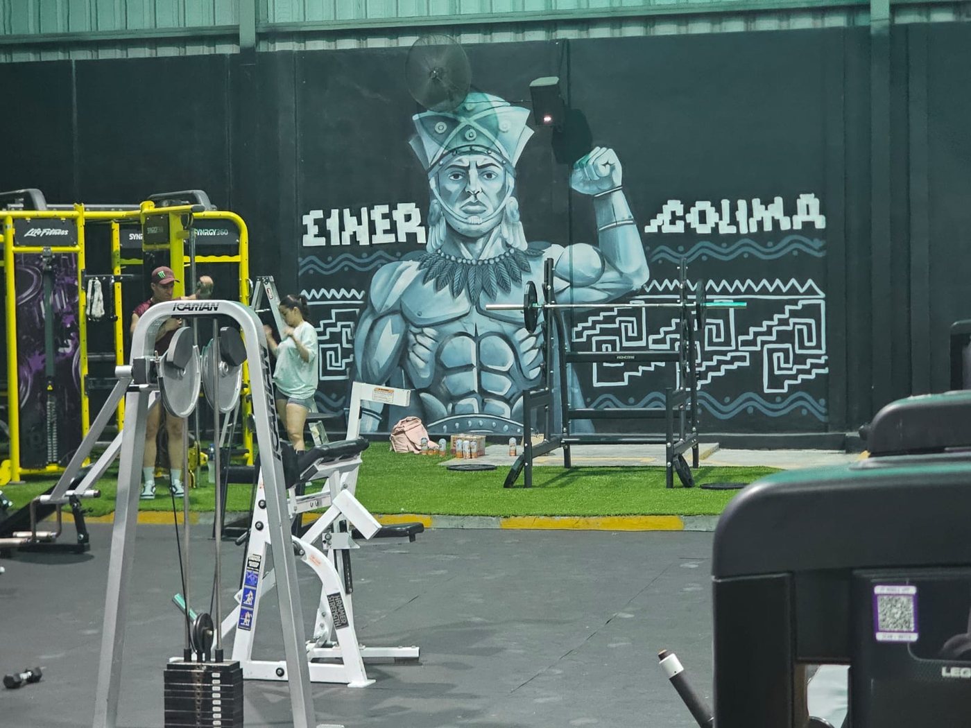 EINERGYM Colima — mural Rey Colimán